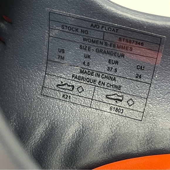 Sperry Top Sider Water Strider Women’s Size 7 water shoes Navy NWT - Picture 8 of 8